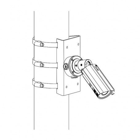 Hikvision DS-1275ZJ-SUS support caméra poteau