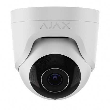 Caméra de surveillance Ultra HD 4K avec IA et micro intégré Ajax TurretCam vision nocturne 35 mètres