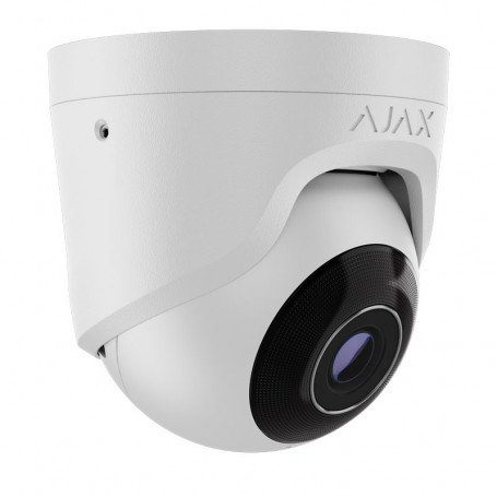 Caméra de surveillance Ultra HD 4K avec IA et micro intégré Ajax TurretCam vision nocturne 35 mètres